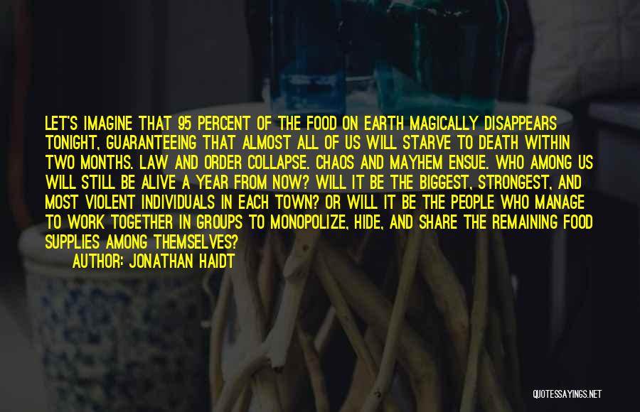 Food Share Quotes By Jonathan Haidt
