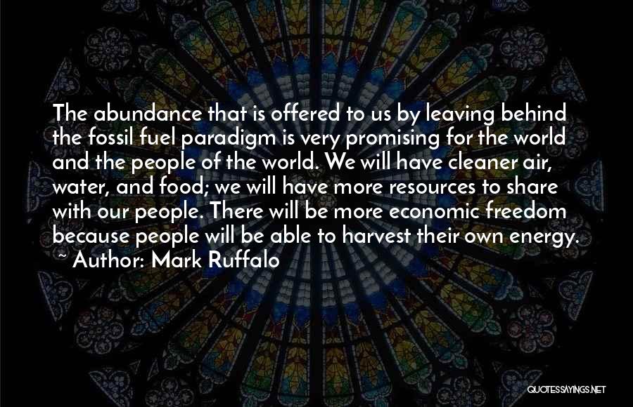 Food Share Quotes By Mark Ruffalo