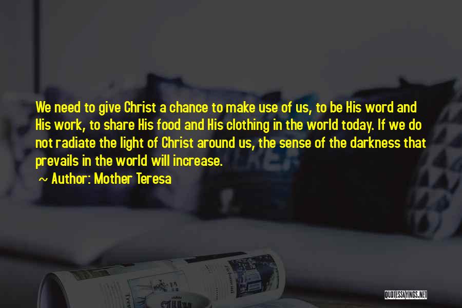 Food Share Quotes By Mother Teresa Food Share Quotes By Mother Teresa