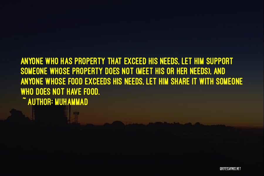 Food Share Quotes By Muhammad