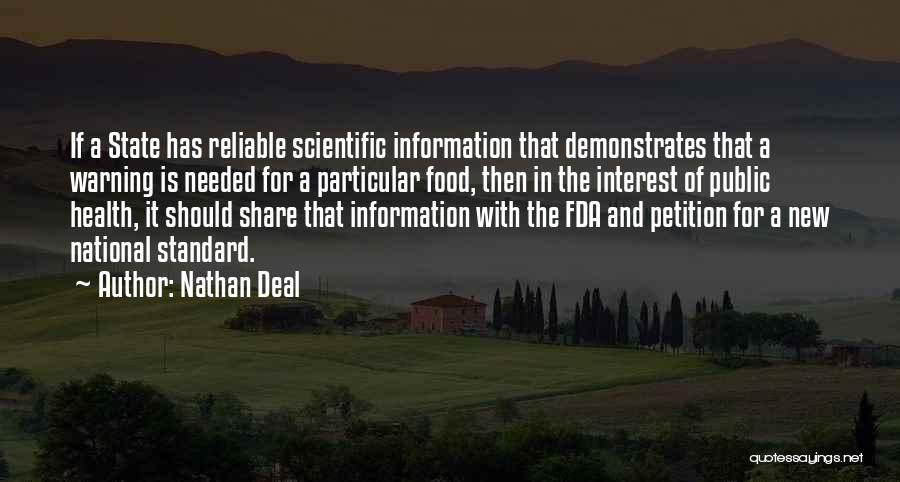 Food Share Quotes By Nathan Deal Food Share Quotes By Nathan Deal