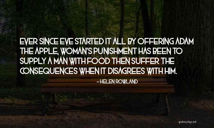 Food Supply Quotes By Helen Rowland