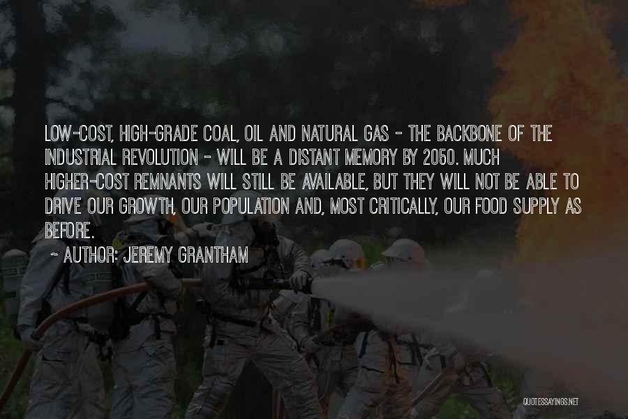 Food Supply Quotes By Jeremy Grantham