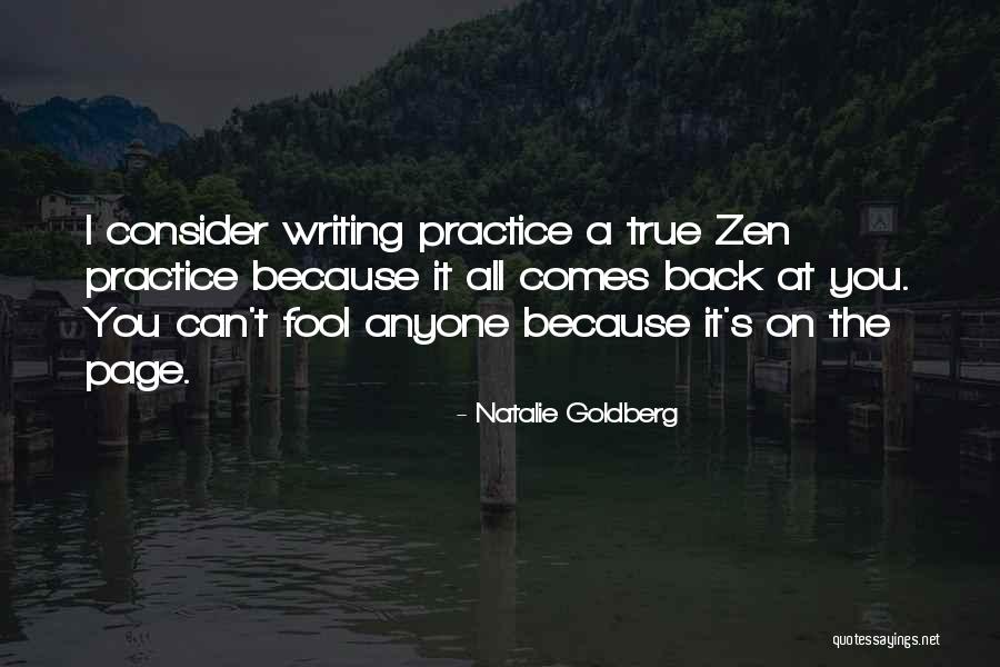 Fool Anyone Quotes By Natalie Goldberg Fool Anyone Quotes By Natalie Goldberg
