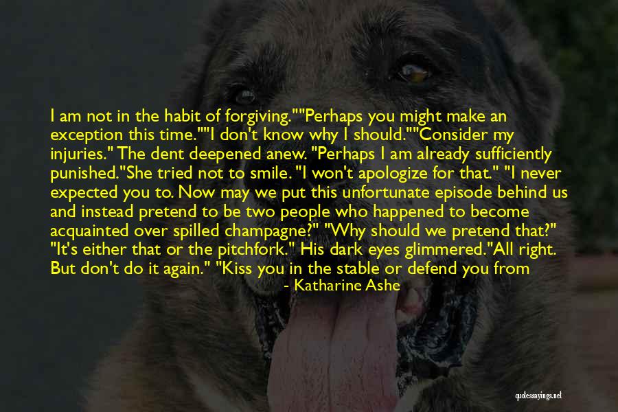 Fool Learns Quotes By Katharine Ashe Fool Learns Quotes By Katharine Ashe