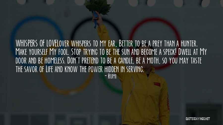 Fool Of Yourself Quotes By Rumi Fool Of Yourself Quotes By Rumi
