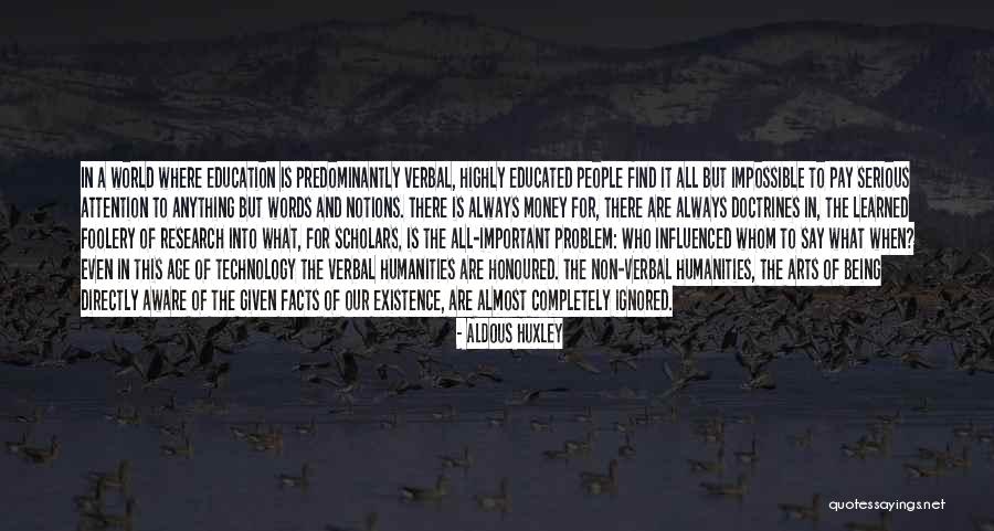 Foolery Quotes By Aldous Huxley