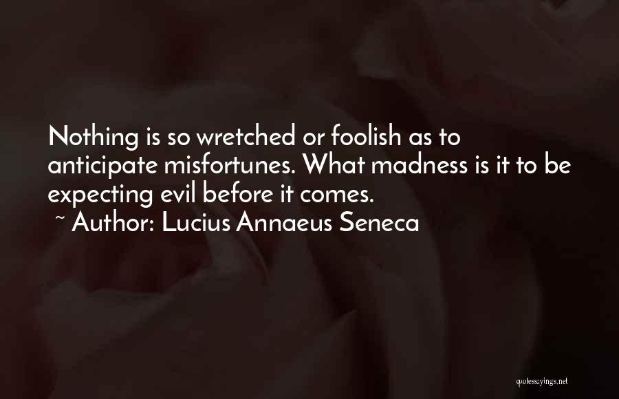 Foolish Quotes By Lucius Annaeus Seneca