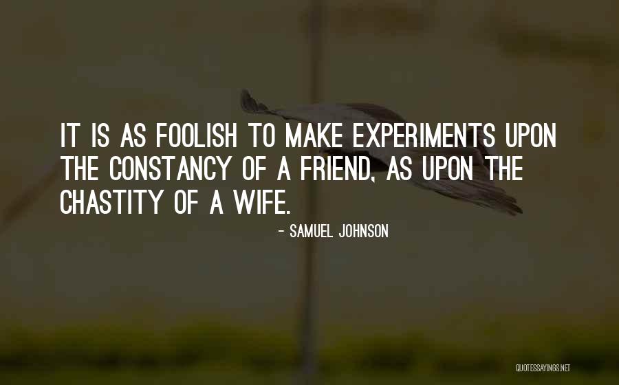 Foolish Wife Quotes By Samuel Johnson Foolish Wife Quotes By Samuel Johnson