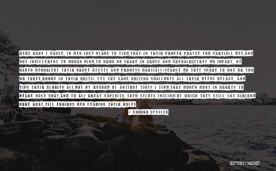 Foolish Woman Quotes By Edmund Spenser Foolish Woman Quotes By Edmund Spenser