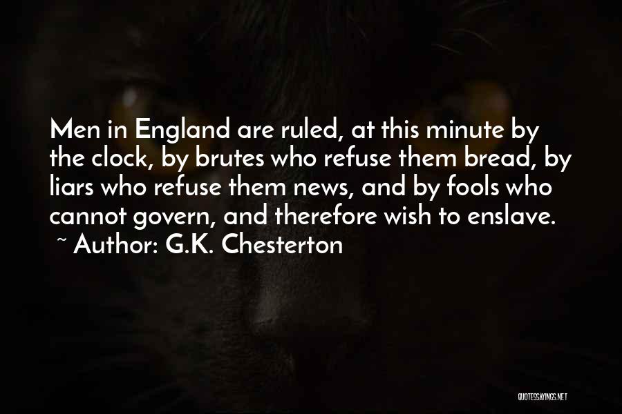 Fools And Liars Quotes By G.K. Chesterton