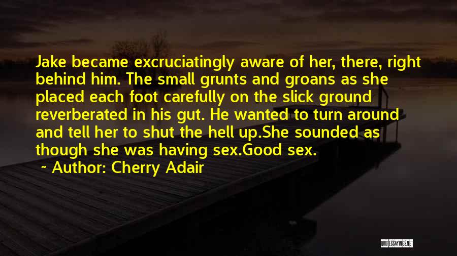 Foot Funny Quotes By Cherry Adair