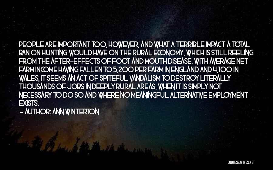 Foot In Mouth Quotes By Ann Winterton
