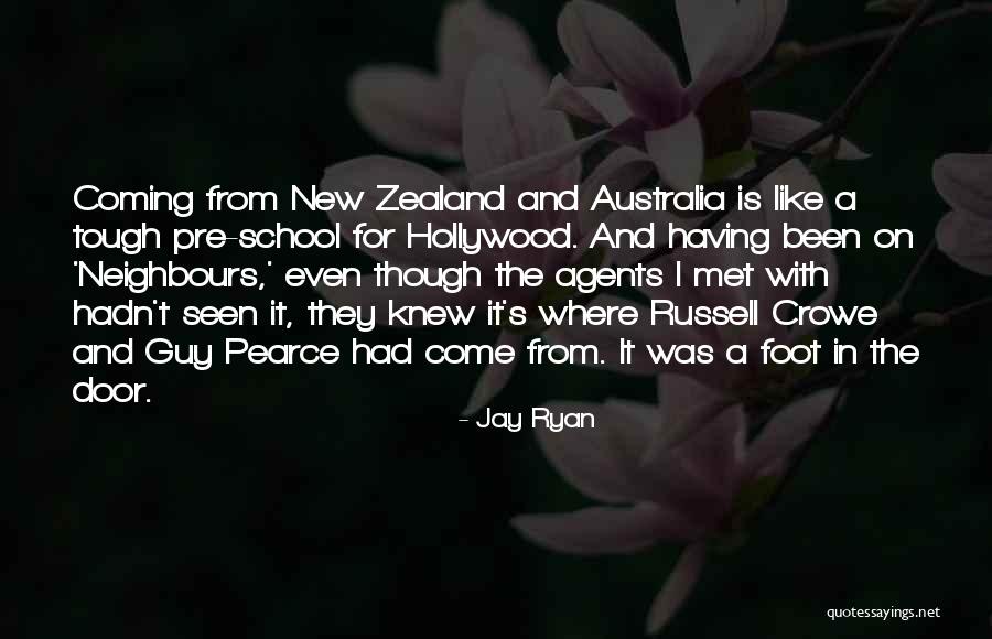 Foot In The Door Quotes By Jay Ryan Foot In The Door Quotes By Jay Ryan