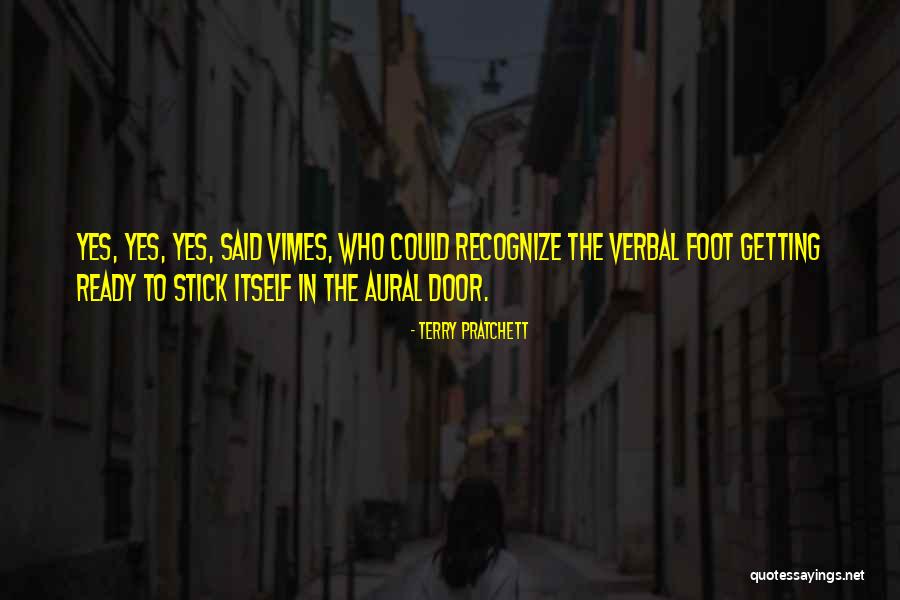 Foot In The Door Quotes By Terry Pratchett Foot In The Door Quotes By Terry Pratchett