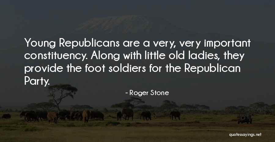 Foot Stone Quotes By Roger Stone