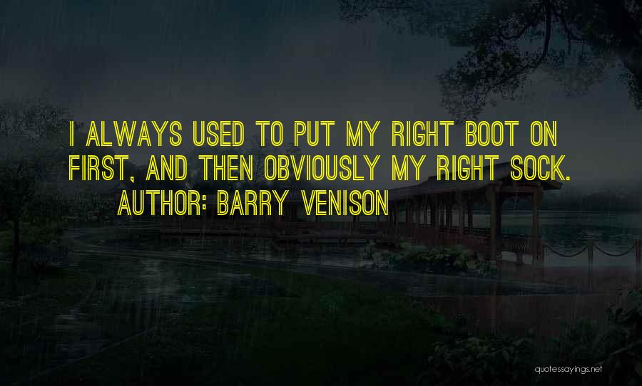 Football Boots Quotes By Barry Venison