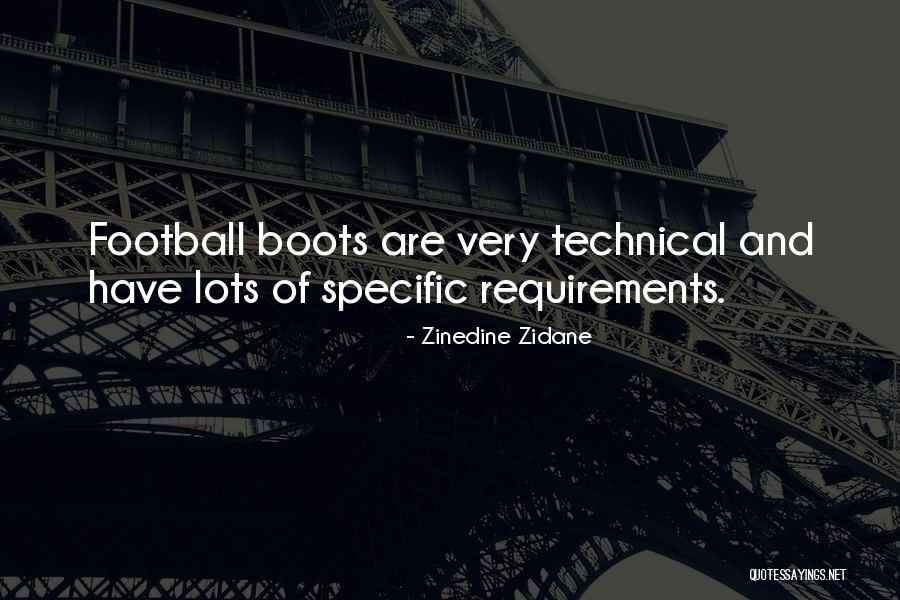 Football Boots Quotes By Zinedine Zidane