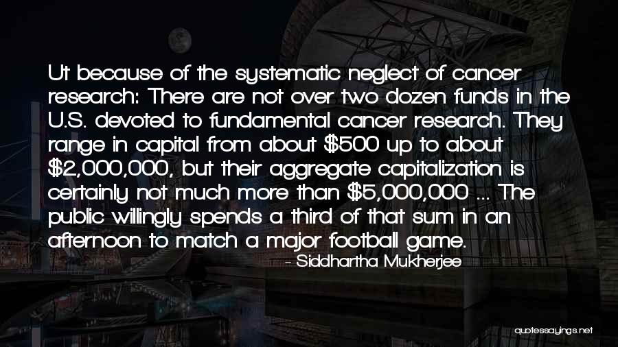 Football Fundamental Quotes By Siddhartha Mukherjee Football Fundamental Quotes By Siddhartha Mukherjee