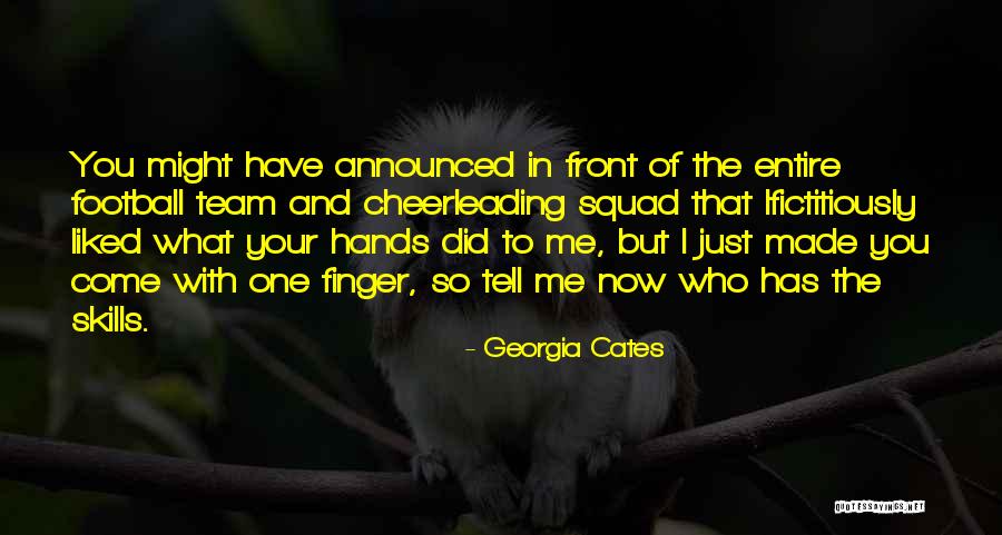 Football Humor Quotes By Georgia Cates Football Humor Quotes By Georgia Cates