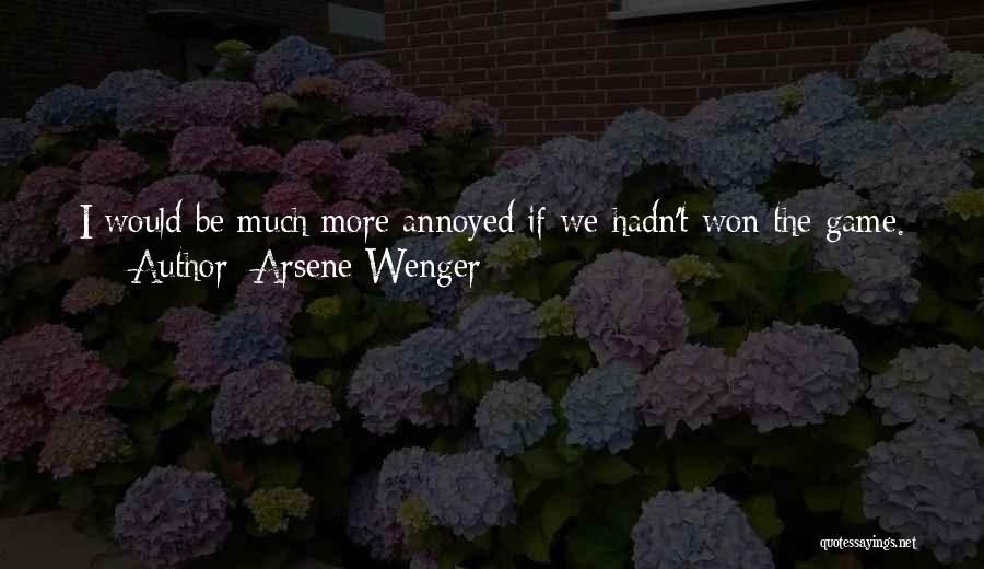 Football Manager Quotes By Arsene Wenger