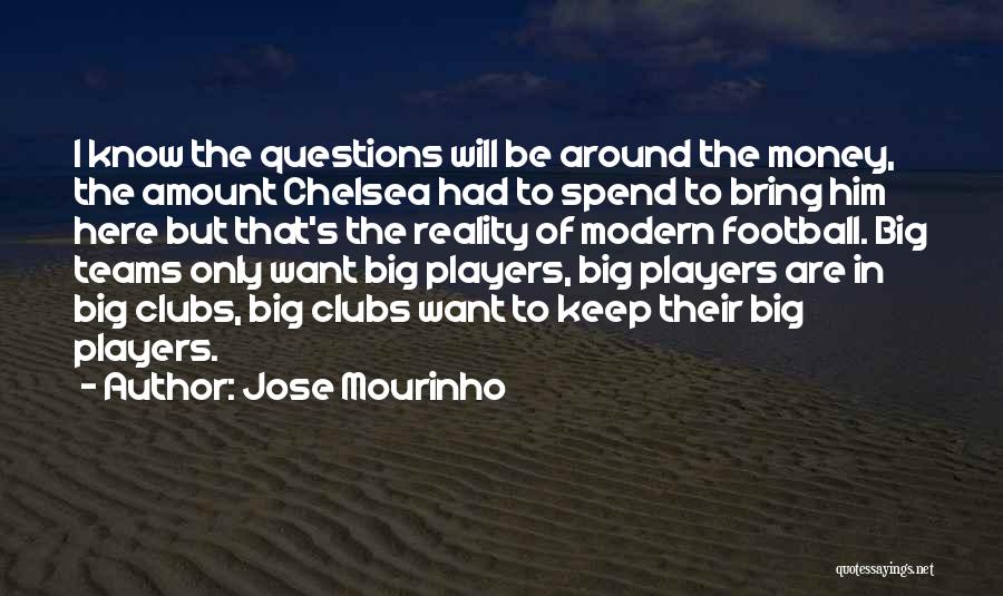 Football Player Quotes By Jose Mourinho