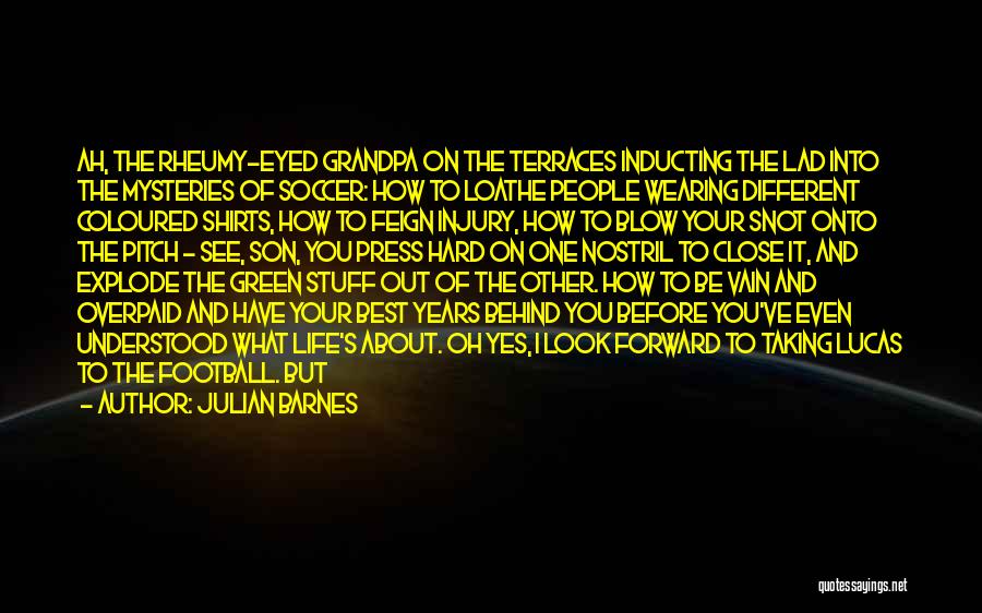 Football Shirts Quotes By Julian Barnes