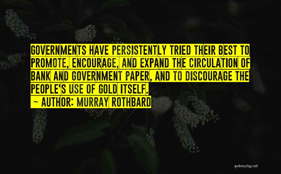 Football Tackle Quotes By Murray Rothbard