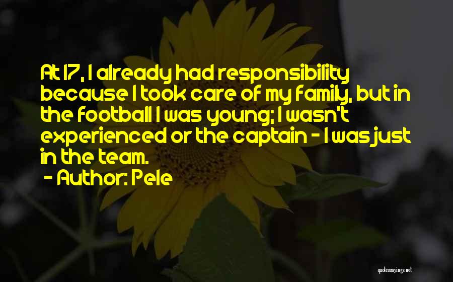 Football Team Captain Quotes By Pele