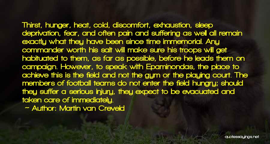 Football Teams Quotes By Martin Van Creveld