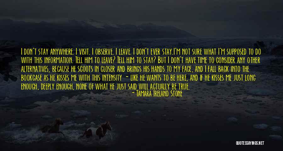 Foothold Twin Quotes By Tamara Ireland Stone Foothold Twin Quotes By Tamara Ireland Stone