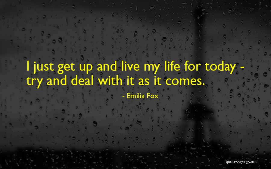 Footing Forms Quotes By Emilia Fox Footing Forms Quotes By Emilia Fox