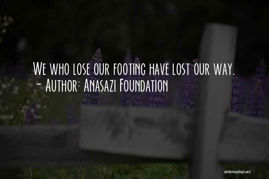 Footing Quotes By Anasazi Foundation