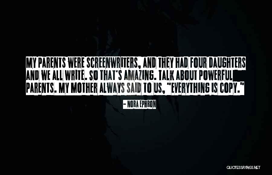 Footings For Decks Quotes By Nora Ephron Footings For Decks Quotes By Nora Ephron