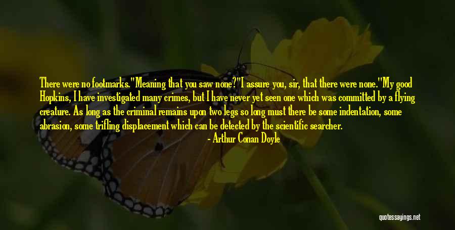 Footmarks Inc Quotes By Arthur Conan Doyle Footmarks Inc Quotes By Arthur Conan Doyle