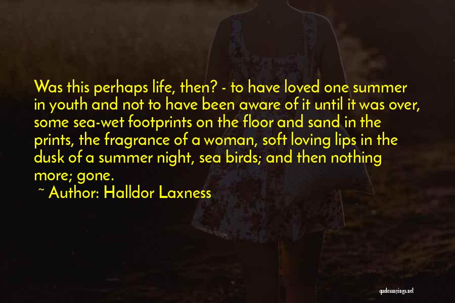 Footprints In Sand Quotes By Halldor Laxness