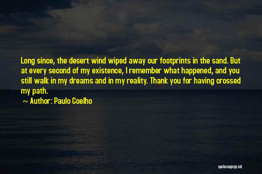 Footprints In Sand Quotes By Paulo Coelho