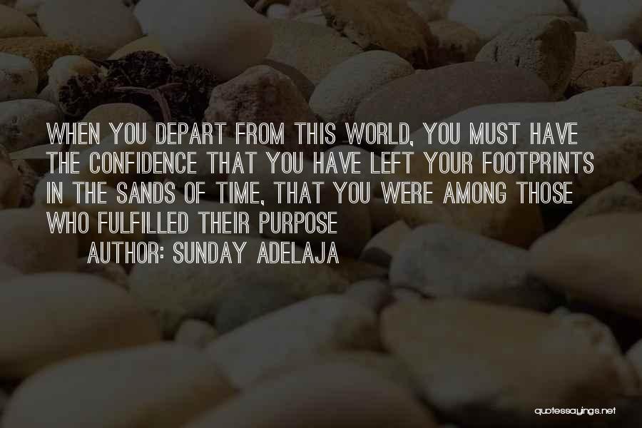 Footprints In Sand Quotes By Sunday Adelaja