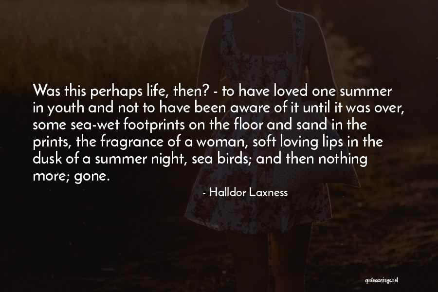 Footprints In The Sand Quotes By Halldor Laxness