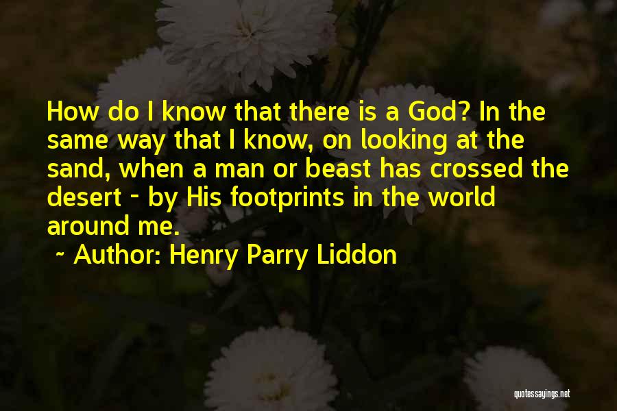 Footprints In The Sand Quotes By Henry Parry Liddon