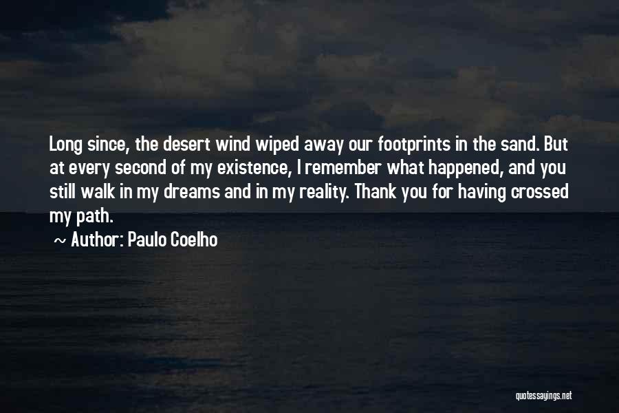 Footprints In The Sand Quotes By Paulo Coelho