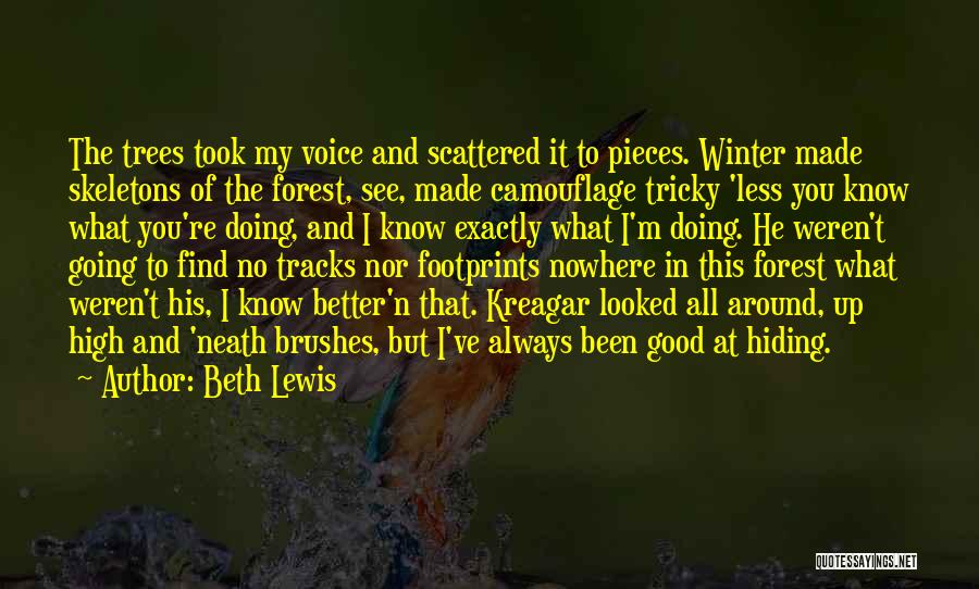 Footprints Quotes By Beth Lewis