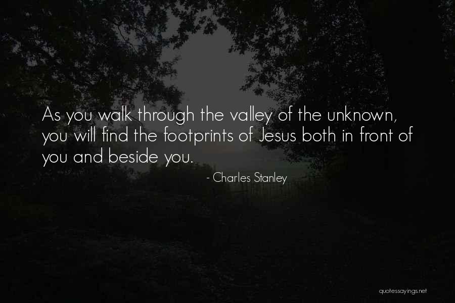 Footprints Quotes By Charles Stanley Footprints Quotes By Charles Stanley