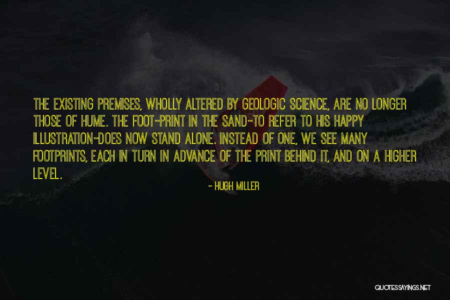 Footprints Quotes By Hugh Miller Footprints Quotes By Hugh Miller