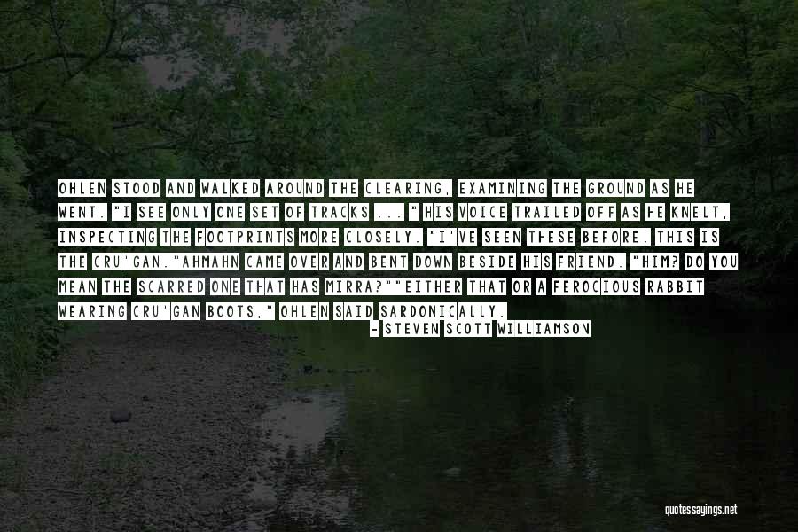 Footprints Quotes By Steven Scott Williamson Footprints Quotes By Steven Scott Williamson