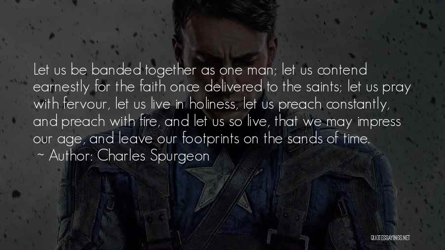 Footprints Sands Of Time Quotes By Charles Spurgeon