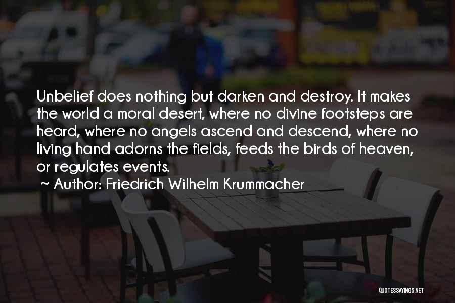 Footsteps Quotes By Friedrich Wilhelm Krummacher
