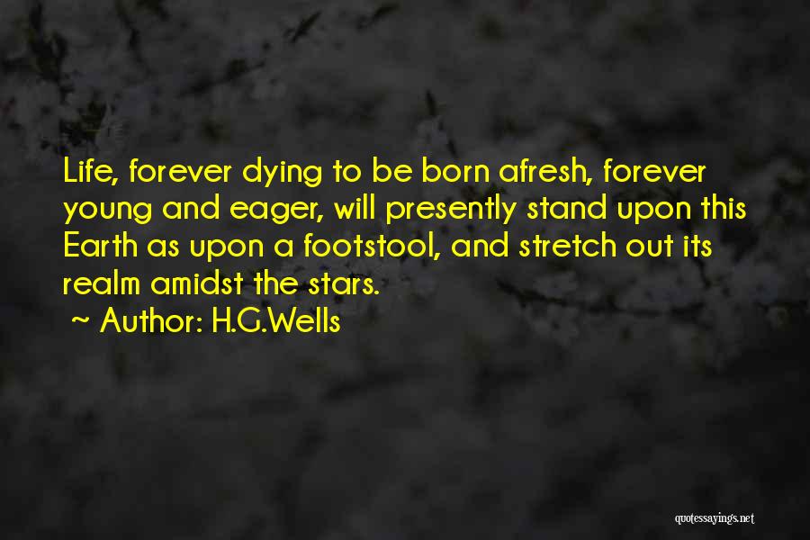 Footstool Quotes By H.G.Wells