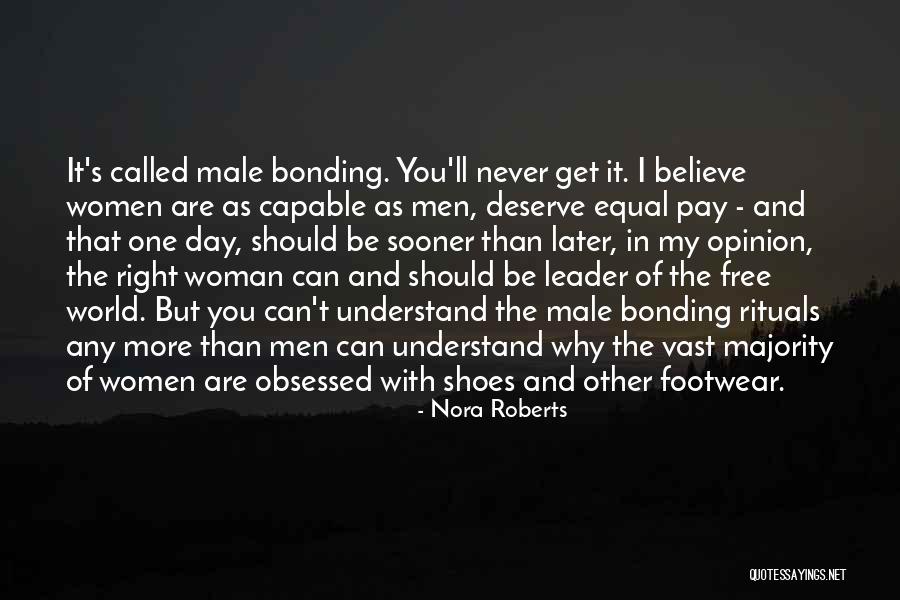 Footwear Quotes By Nora Roberts Footwear Quotes By Nora Roberts