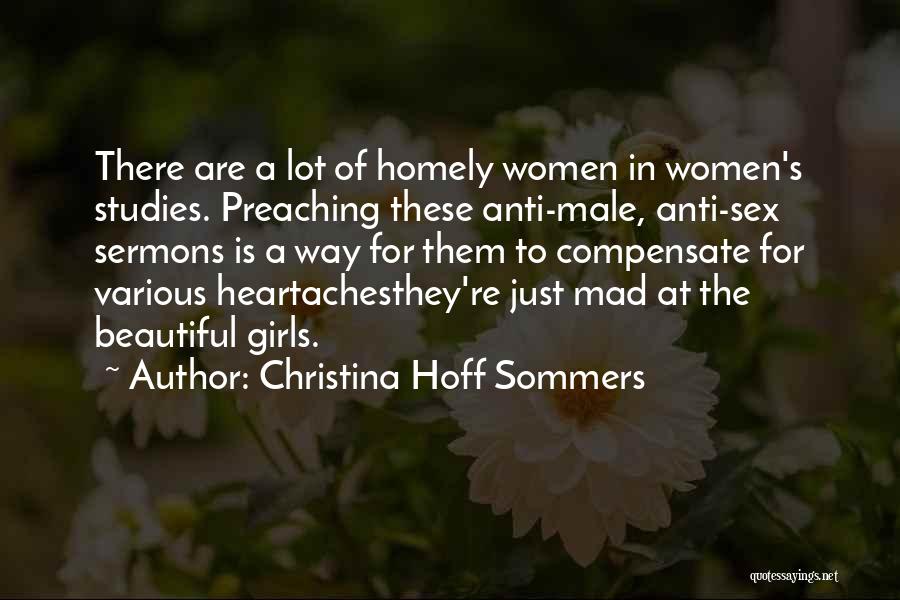 For A Girl Quotes By Christina Hoff Sommers